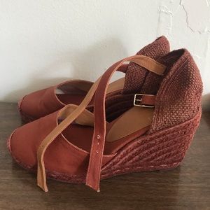 Copper Castañer Espadrilles(NWOT)